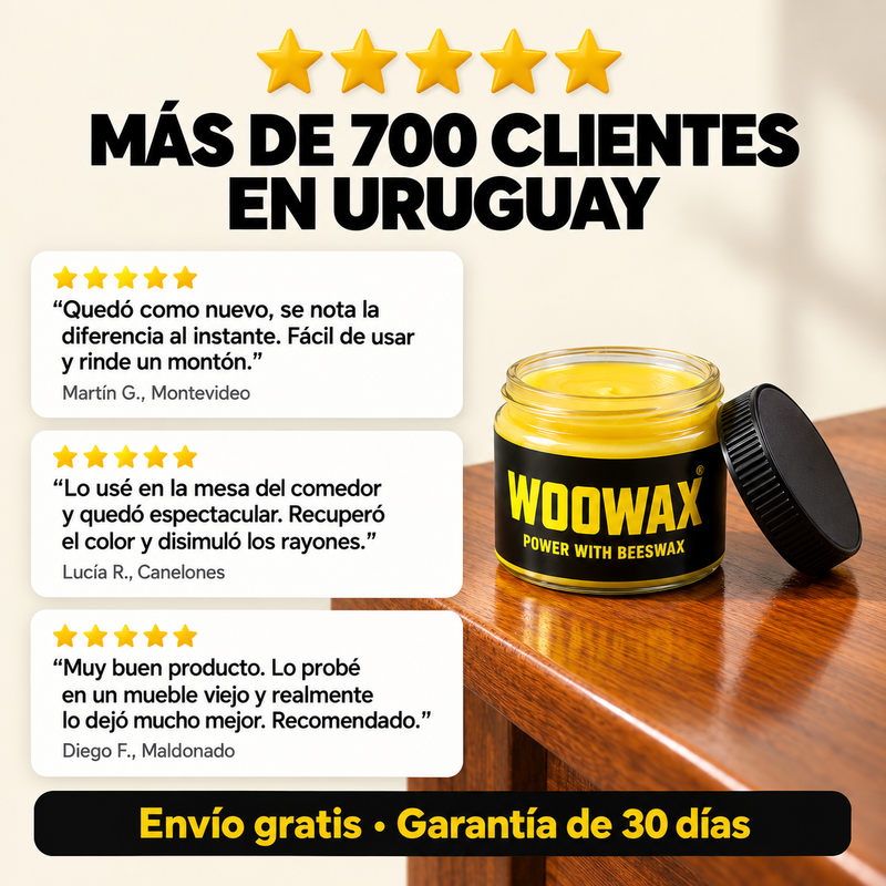 Cera para madera WooWax